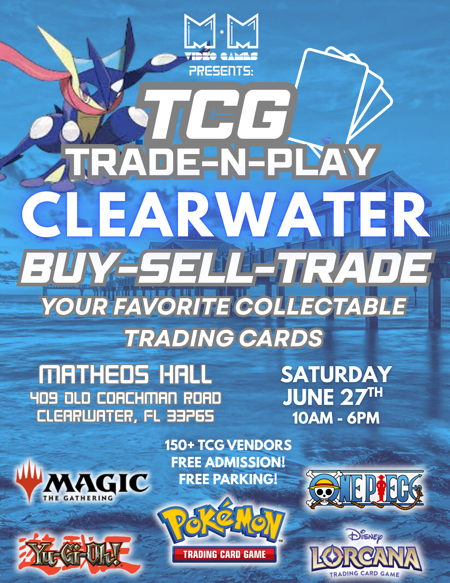 pokemon card trade event Clearwater TCG Trade N Play