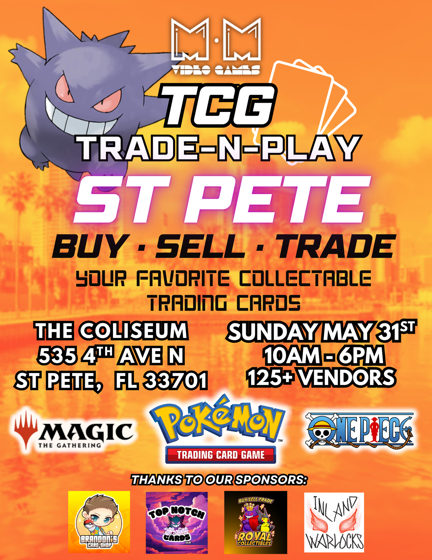 St Pete TCG Trade N Play - May 31