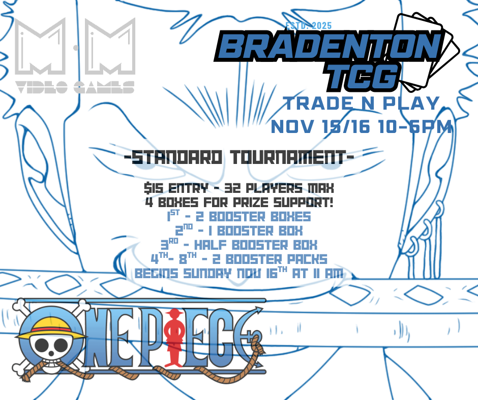 One PIece TCG Tournament (Nov 16)