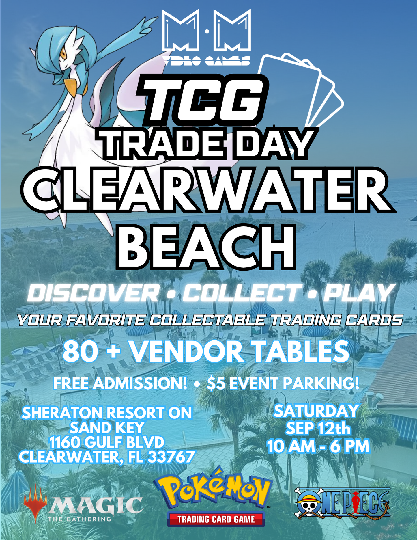 Clearwater Beach TCG Trade Day - Sept 12