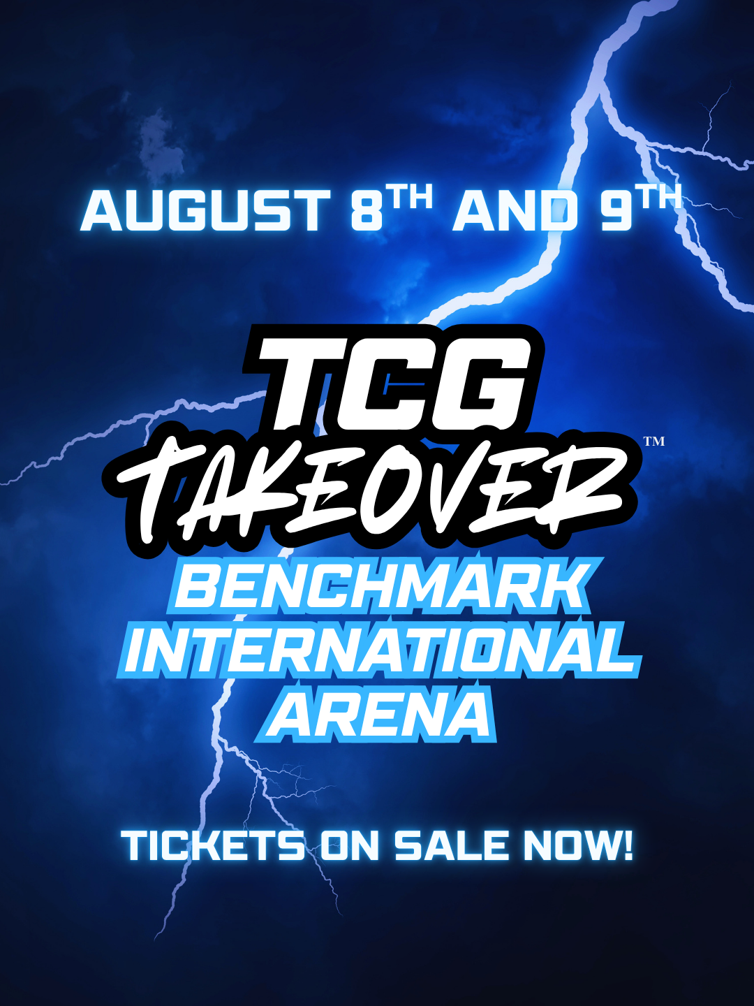 TCG Takeover X Benchmark Int'l Arena (Aug 8/9)
