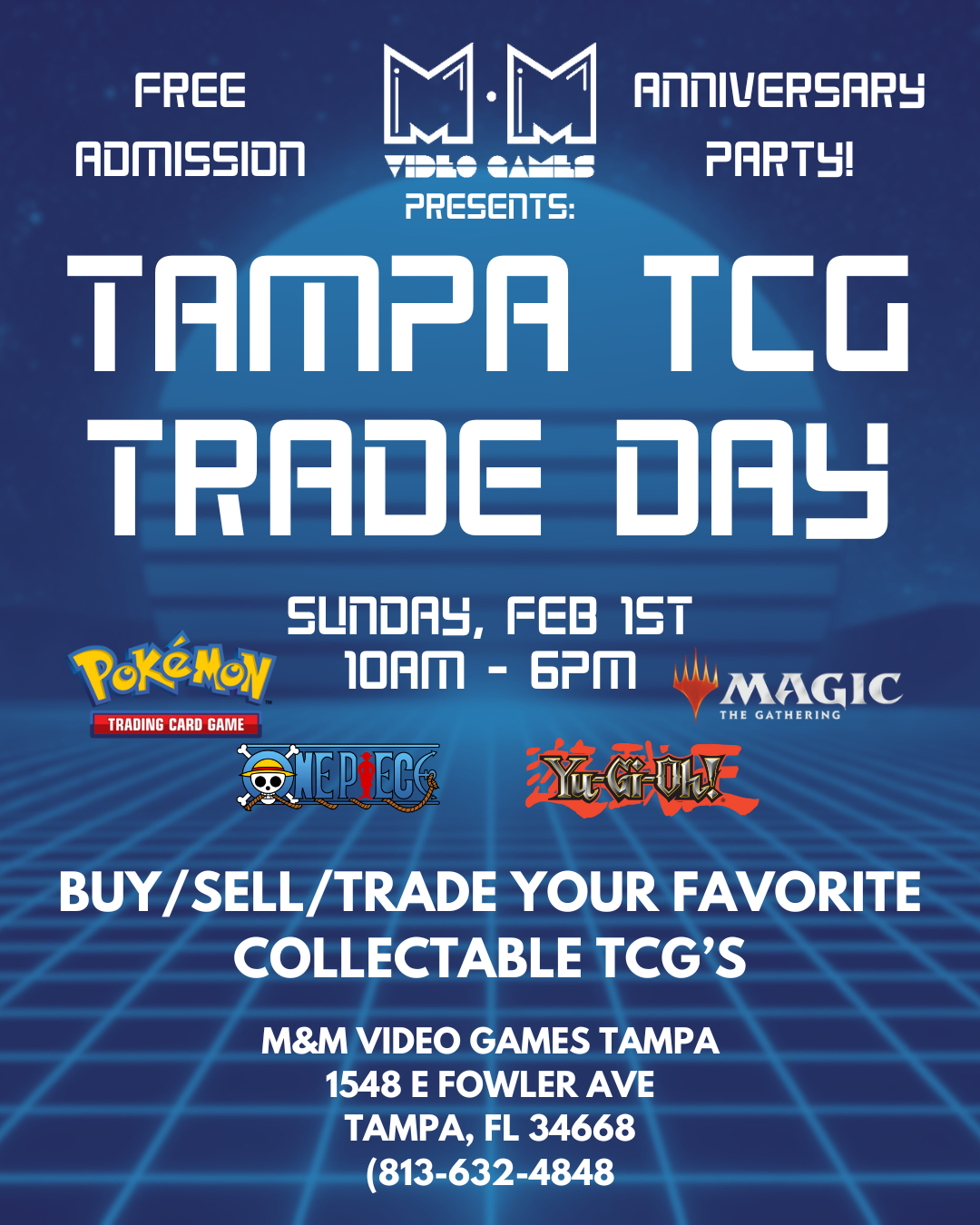 Tampa TCG Trade Day - Anniversary Celebration!