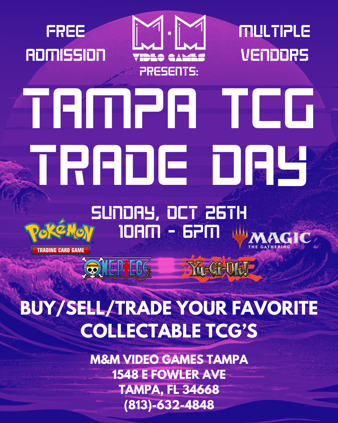 Tampa TCG Trade Day - Oct 26, 2025