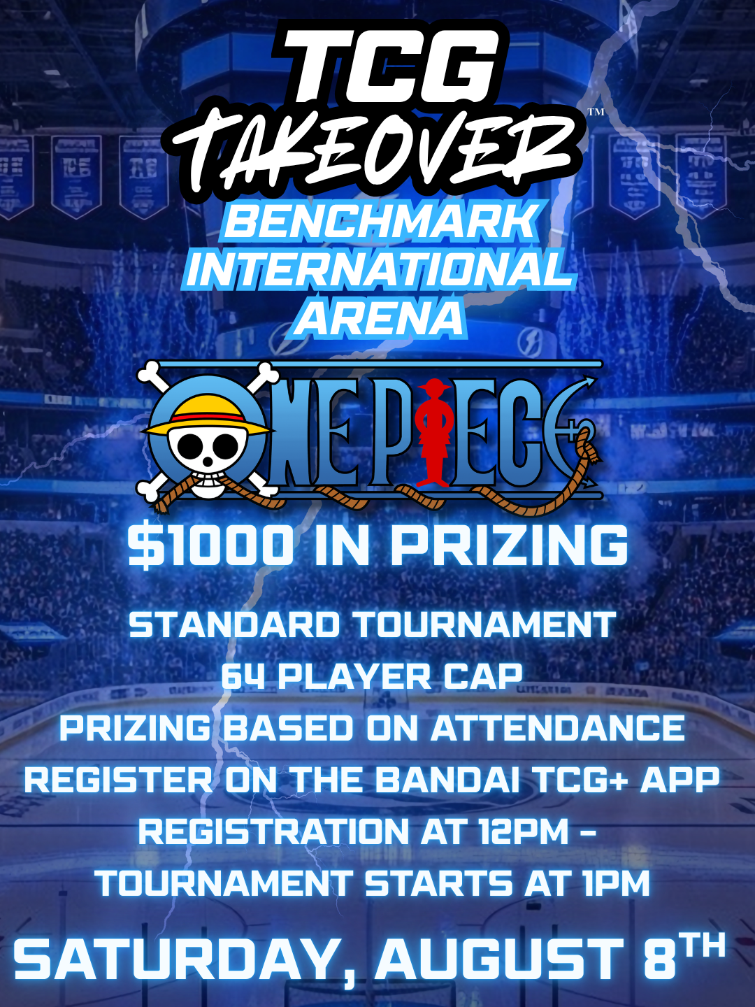 TCG Tournaments @ Benchmark Int'l Arena - August 8/9