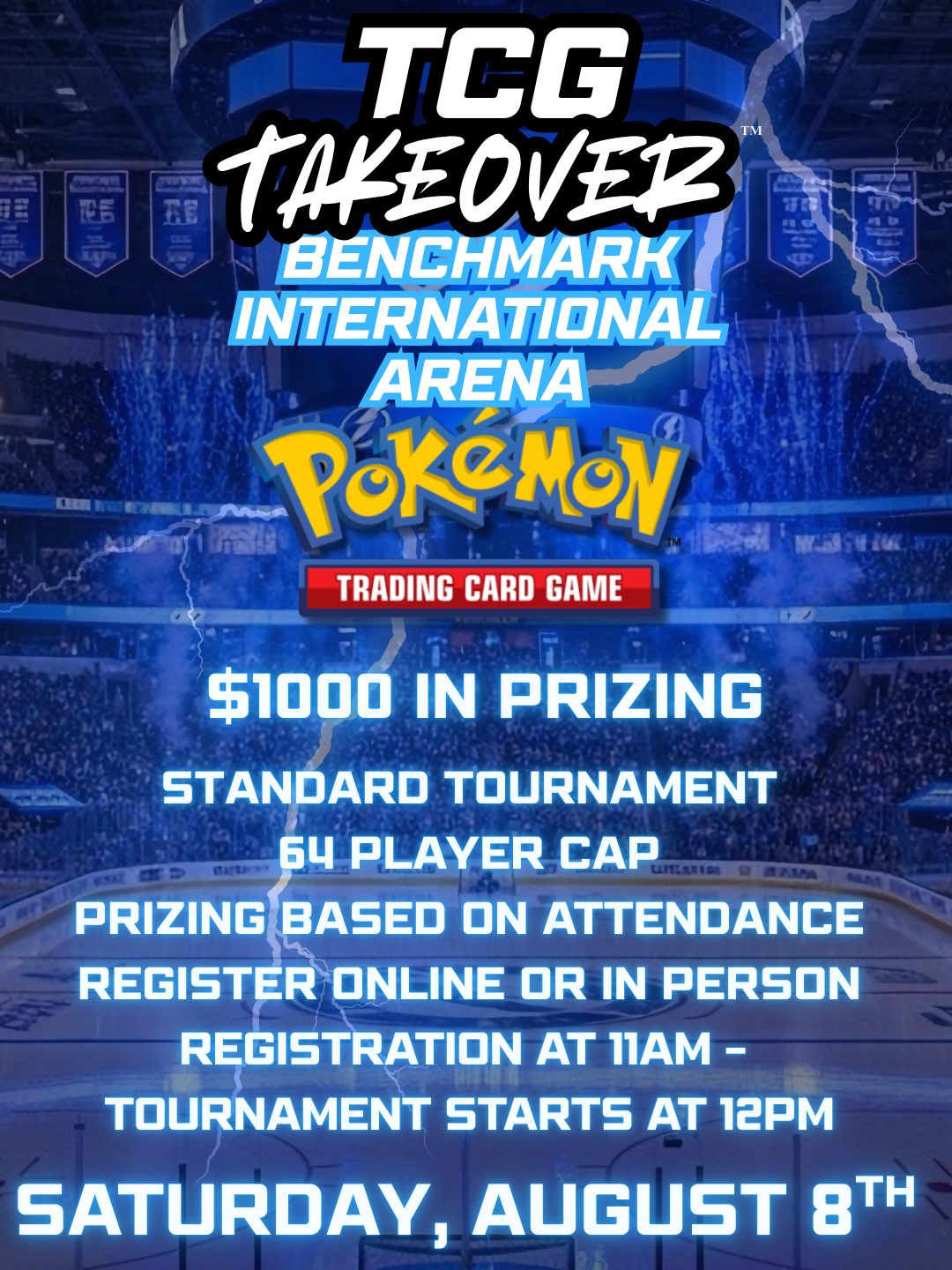 TCG Tournaments @ Benchmark Int'l Arena - August 8/9