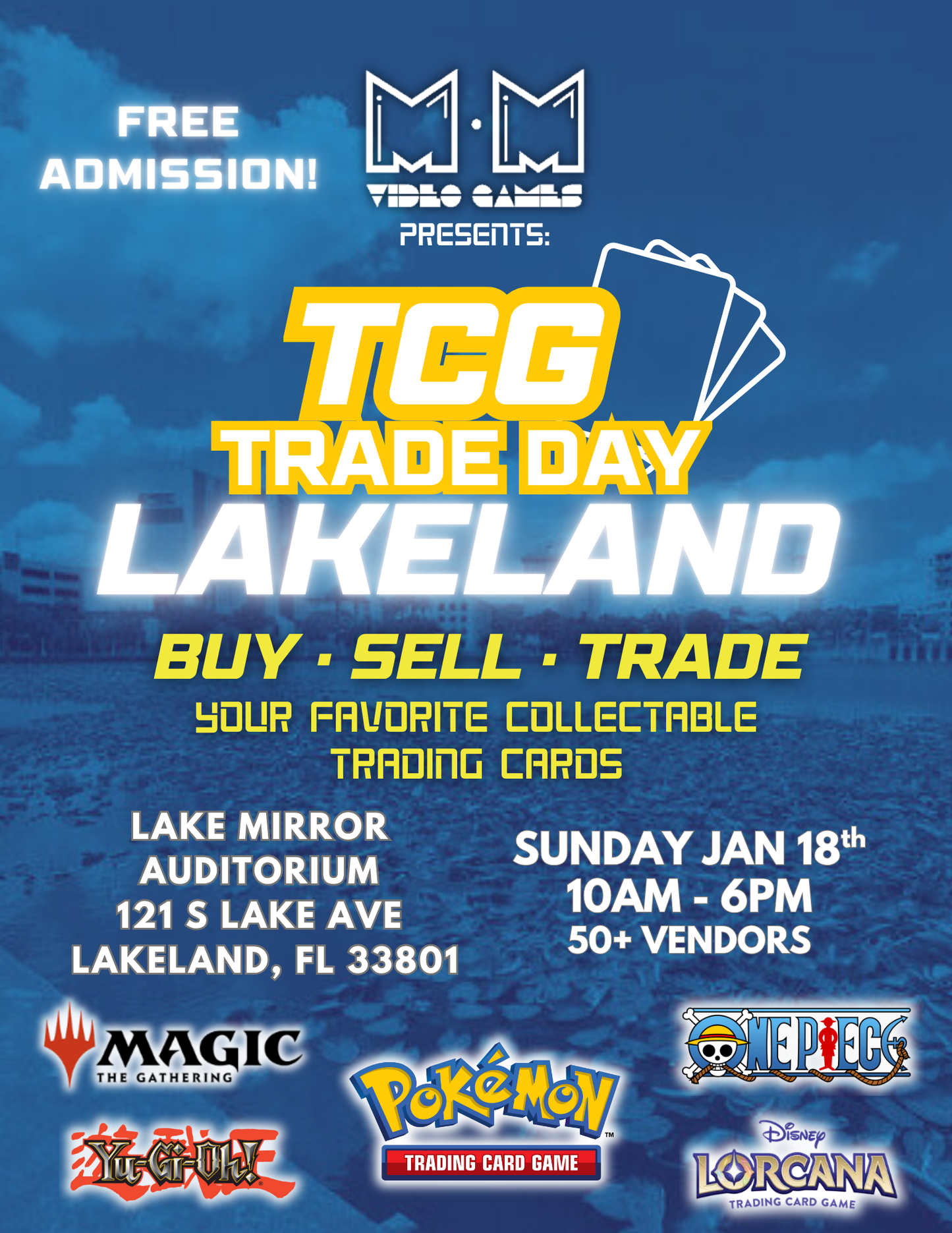 Lakeland TCG Trade Day - Jan 18th, 2026 (Vendors)