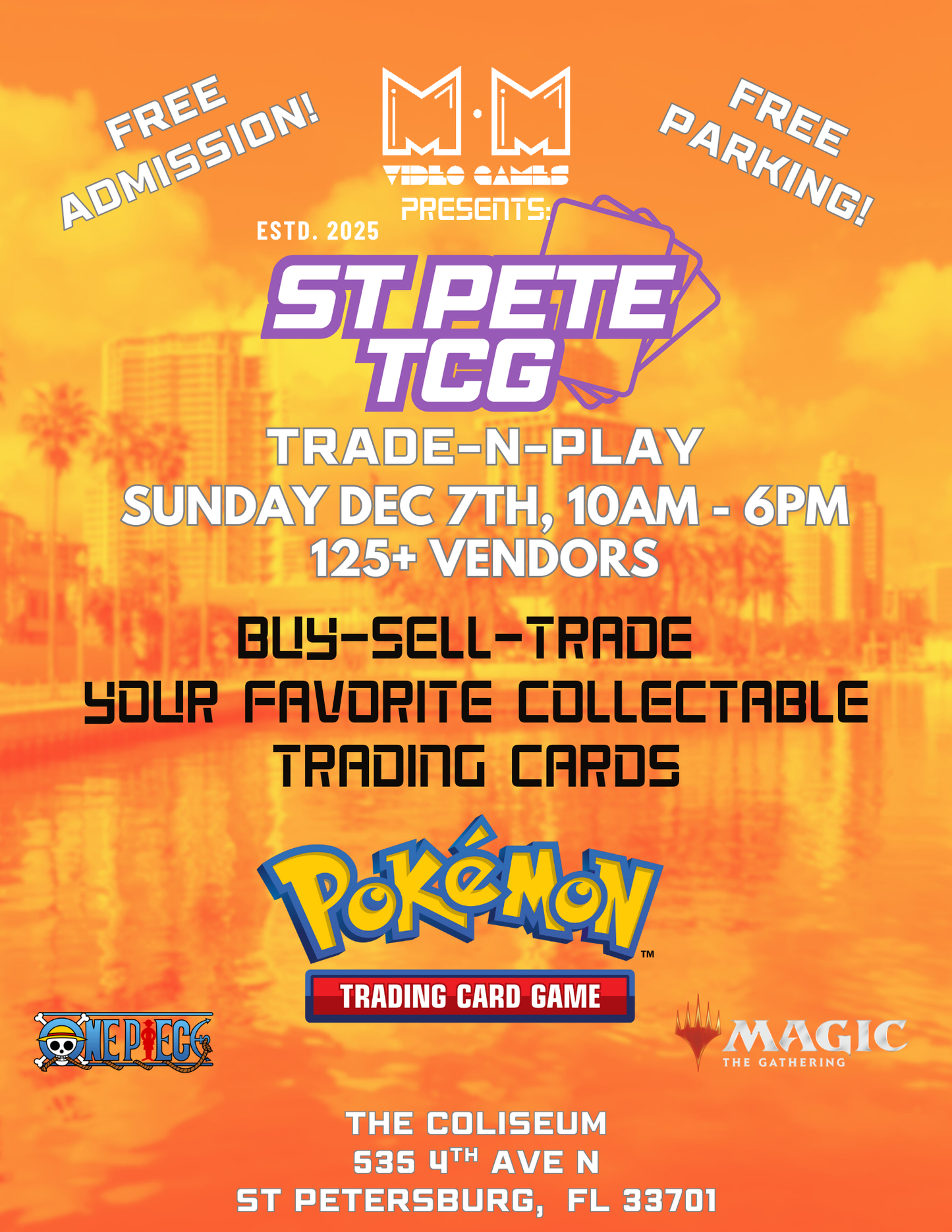 St Pete TCG Trade N Play - Decemeber 7th (Vendors)