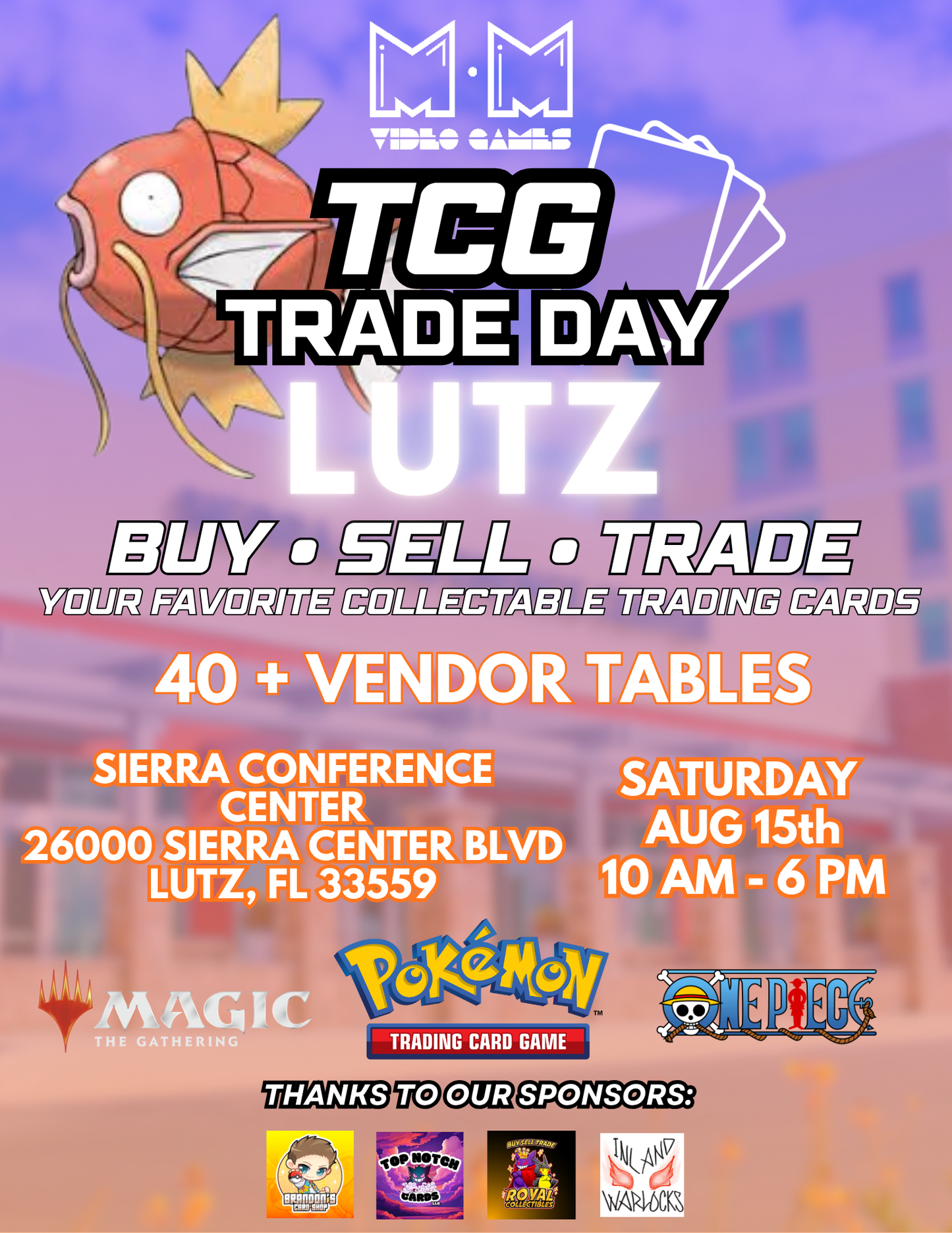 Lutz TCG Trade Day - August 15