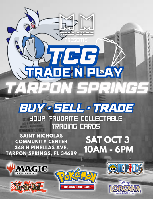 Tarpon Springs TCG Trade Day - Oct 3 (Vendors)
