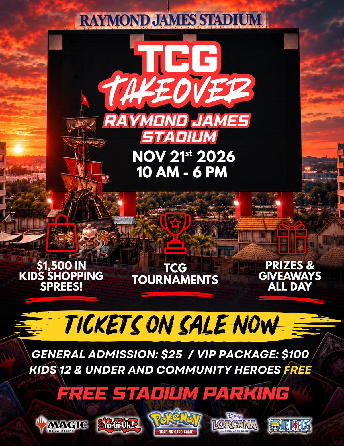 TCG Takeover: Raymond James Stadium II