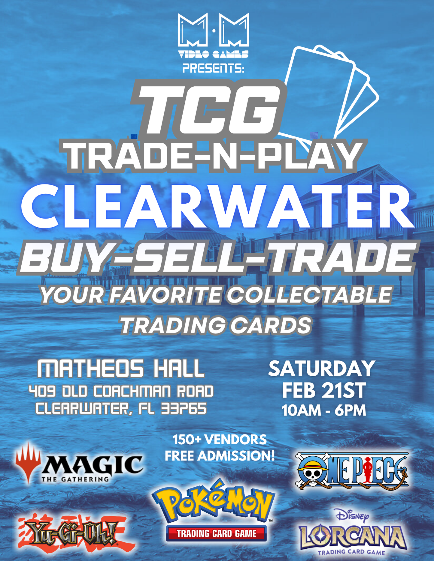Clearwater TCG Trade-N-Play - Feb 21st, 2026 (Vendors)