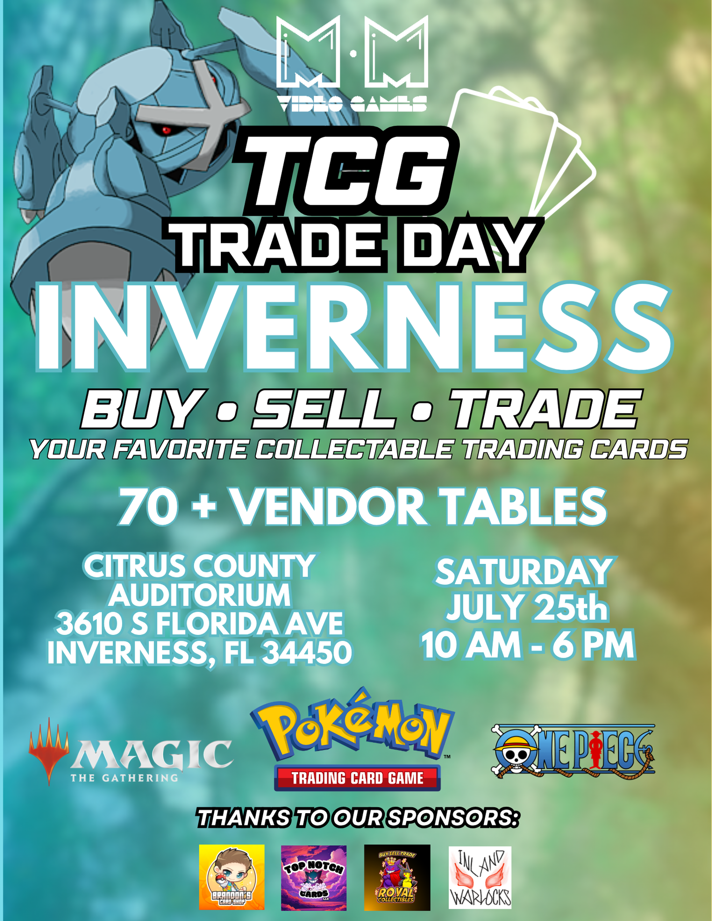 Invenerness TCG Trade Day - July 25th
