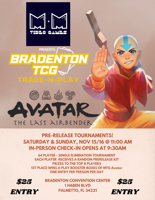 MTG Avatar Pre-Release Tournament (Sat/Sunday)