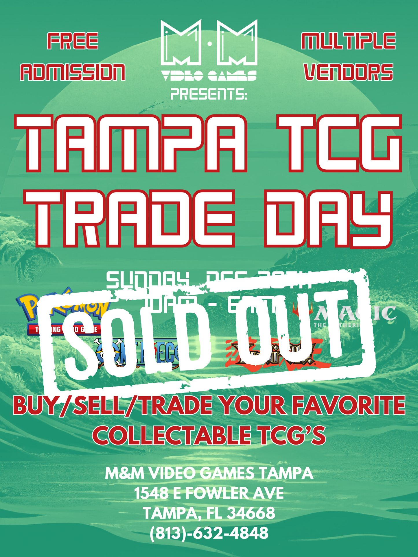 Tampa TCG Trade Day - December 2025 (Vendors)