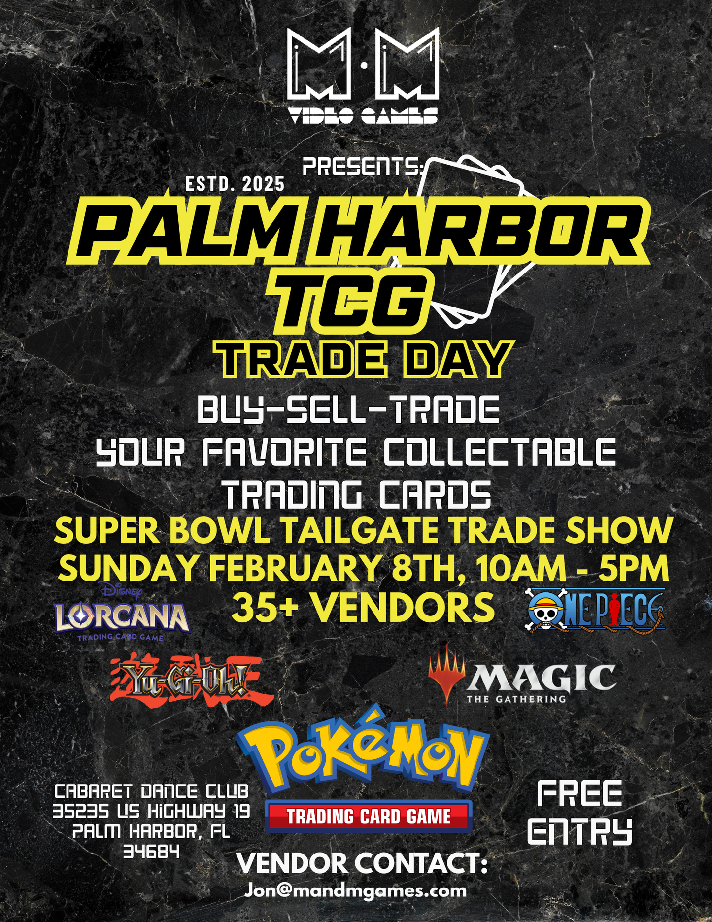 Palm Harbor TCG Trade Day - Feb 2026