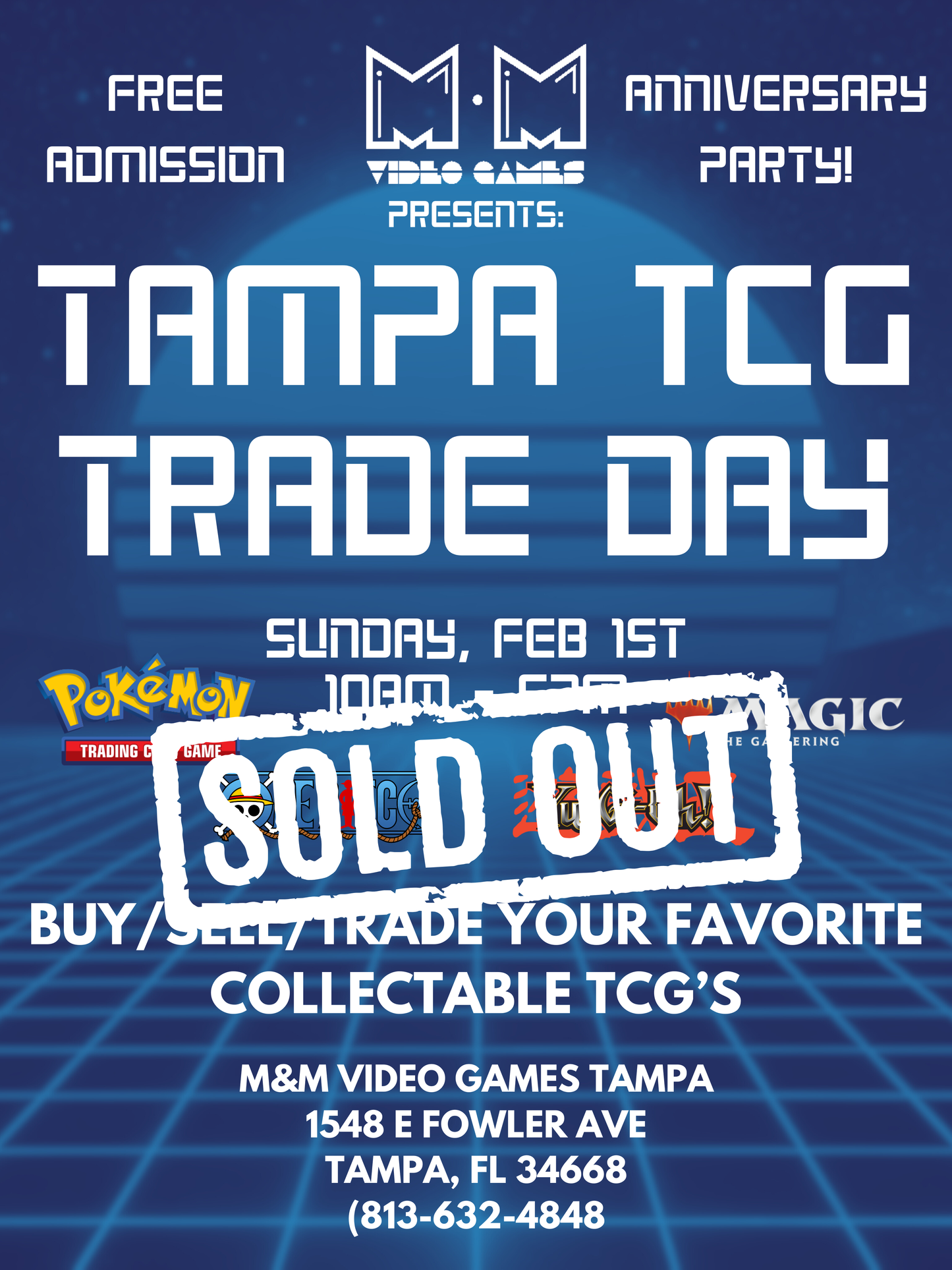 Tampa TCG Trade Day - Feb 1st, 2026 (Vendors)