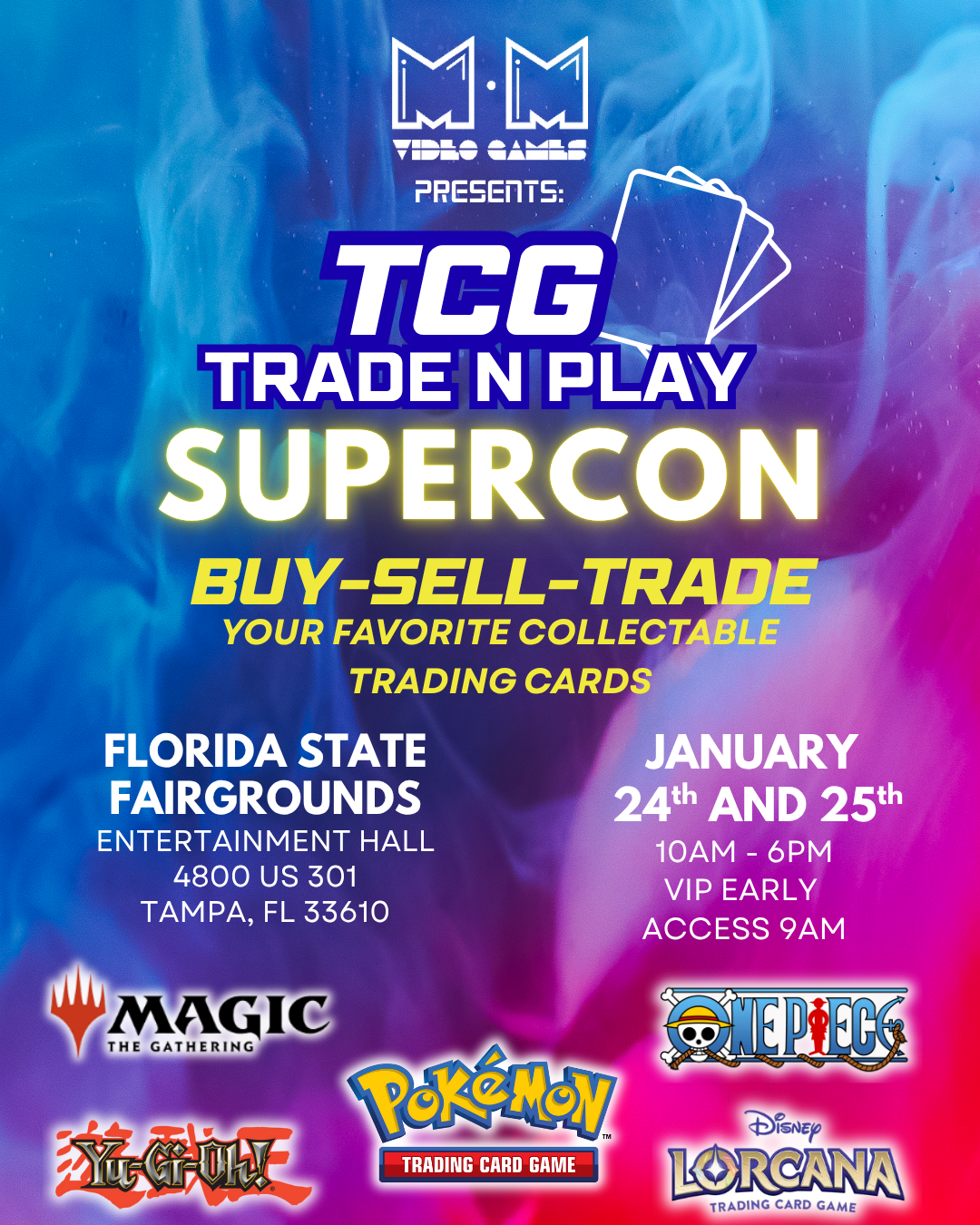 TCG Trade-N-Play Supercon - Tampa 2026