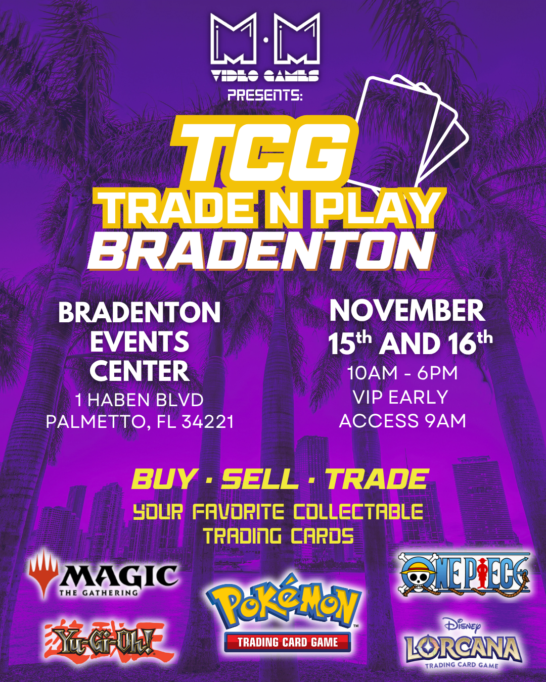 Bradenton TCG Trade N Play - November 2025
