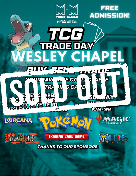Wesley Chapel TCG Trade Day - June 28th (Vendors)