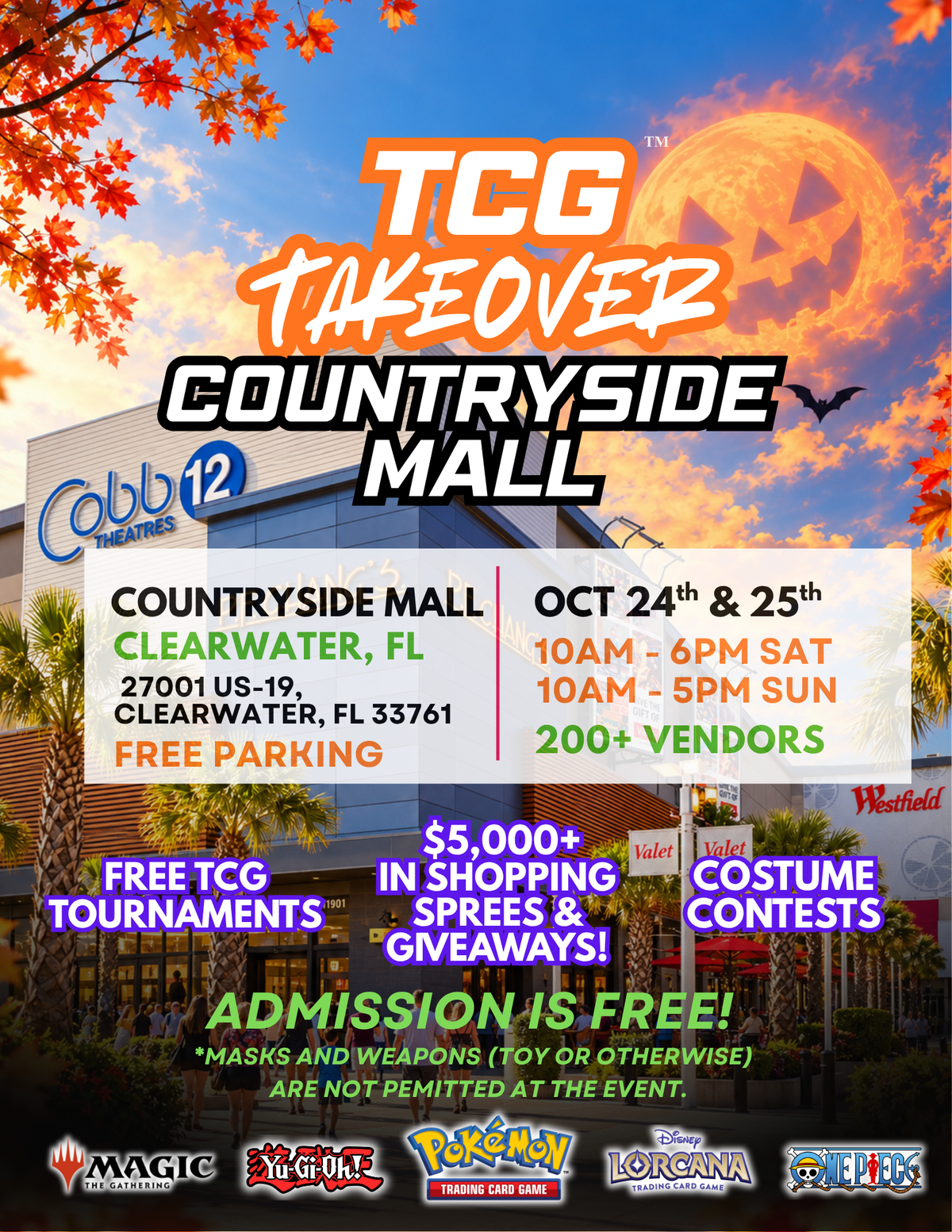 TCG TKO: Countryside Mall - October 24/25
